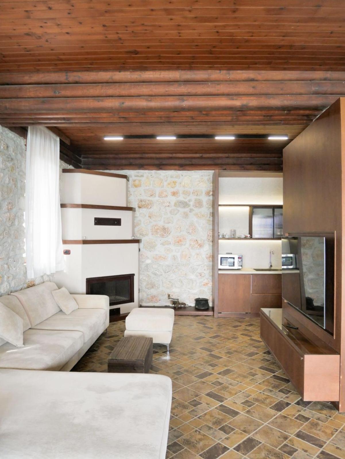 Seaside Duplex Stone Villa Кєпаро Екстер'єр фото